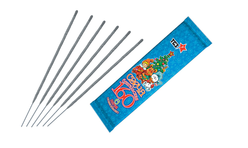  Бенгальские свечи 6 шт 160 мм в пакете  в Магнитогорске