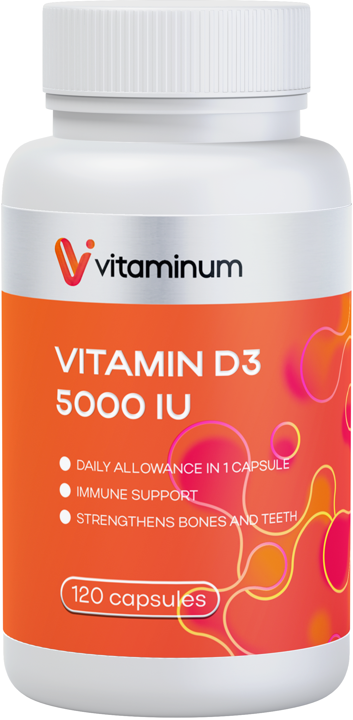  Vitaminum ВИТАМИН Д3 (5000 МЕ) 120 капсул 260 мг  в Магнитогорске
